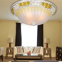欧式华朵品牌亚克力吸顶灯，经典奢华LED雕花客厅灯饰，型号HD93030灯具