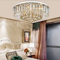 华艺灯饰LED节能灯，卧室水晶吸顶灯，电镀圆形吸顶灯型号: DX23