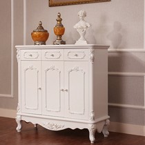 欧式实木烤漆雕花工艺，简雅佳简约玄关柜，现代玄关斗柜