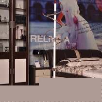 简约金属衣帽架，艾丽克斯挂衣架，型号328的S型旋转衣架