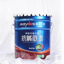 美涂士白炭净味18L乳胶漆，哑光抗碱底漆20KG，型号MD110B