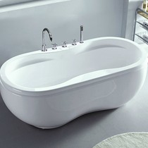 沃特玛YG104系列独立式浴缸，1.7米简约创意保暖成人洗澡浴盆