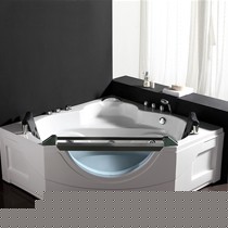 梦特欧扇形按摩浴缸，独立式单裙边浴缸，MTO-3353型有机玻璃浴缸