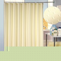 揽梦品牌加厚保暖的遮光浴帘，环保防水的华夫格浴帘，货号010