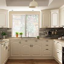 我乐欧式全屋定制橱柜，超硬石英石台面橱柜，贴心铝前边工艺橱柜