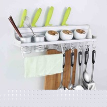 东鹏洁具厨房置物架，超大置物空间高承重力，太空铝厨房挂架