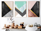 炫酷几何装饰画的搭配