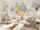 三角元素在居室中的融合
